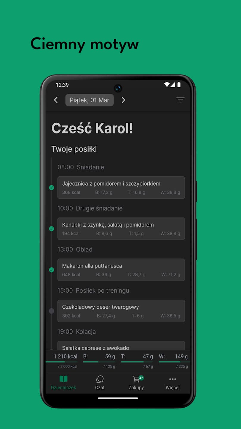 Wygoda i czat w aplikacji